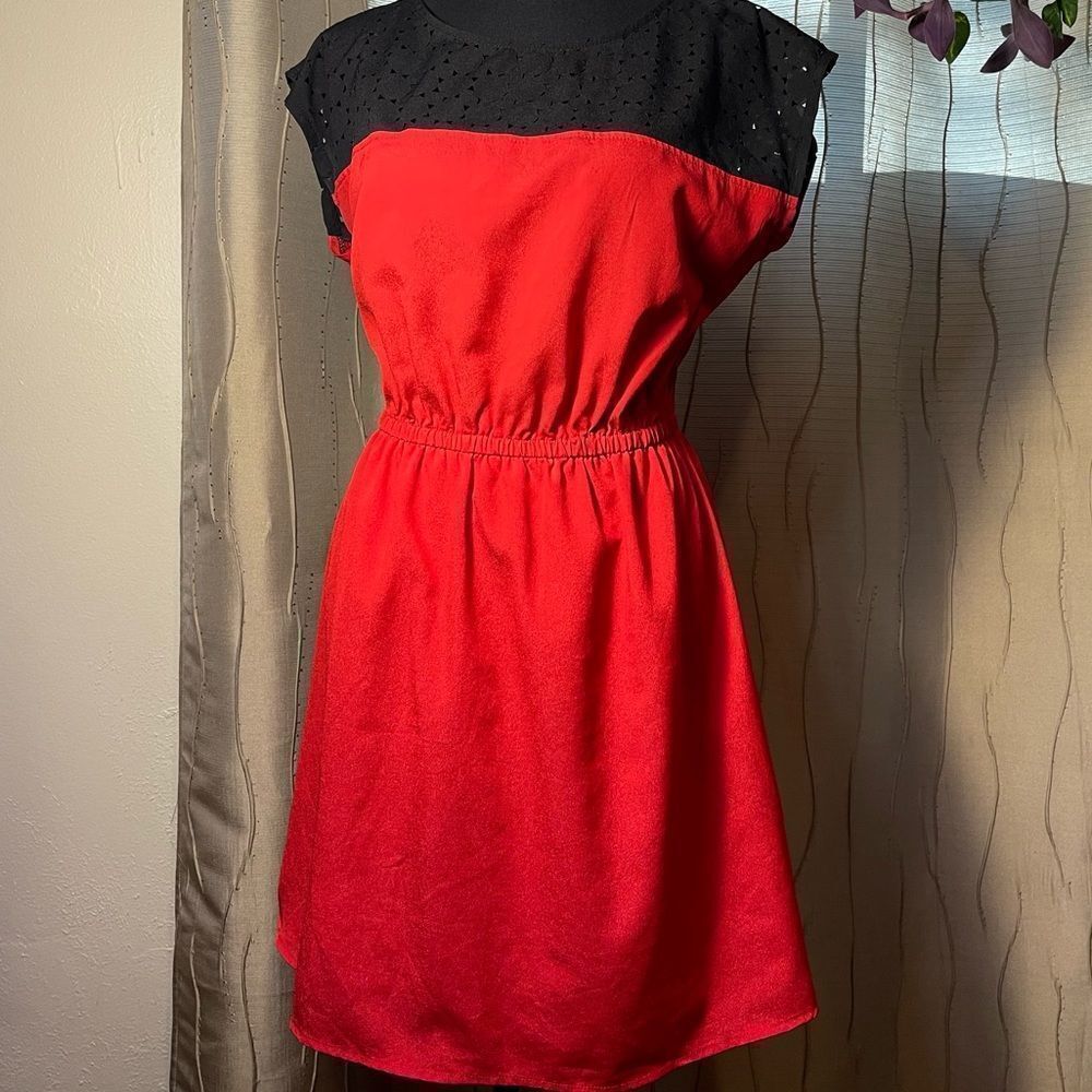 BeBop Red And Black Dress